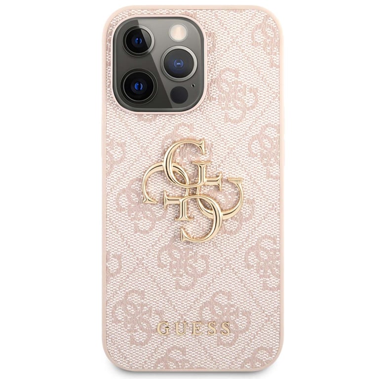 Guess 4G Big Metal Logo Coque pour iPhone 13 Pro 3666339024857 - vue 3