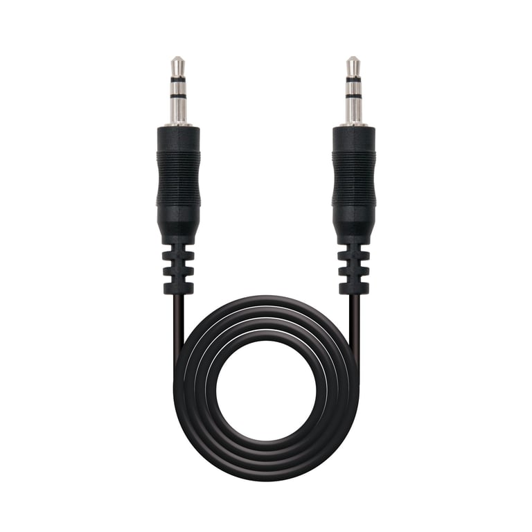 Câble Audio Nanocable 10.24.0103 – 3 m, Jack 3.5 mm Mâle/Mâle - vue 2
