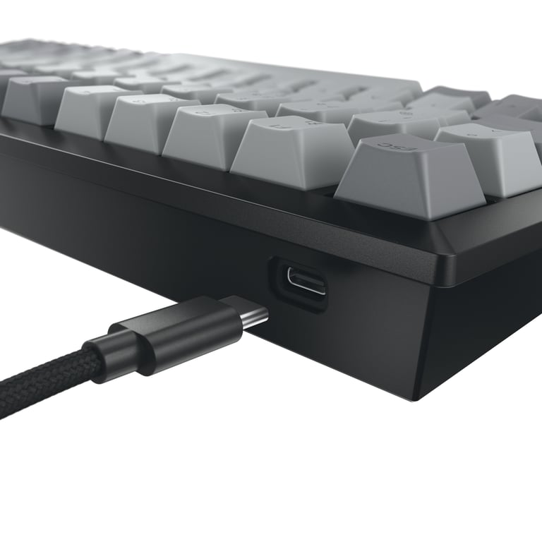 Clavier CHERRY KW 300W MX – USB & Bluetooth, AZERTY, Mécanique - vue 2