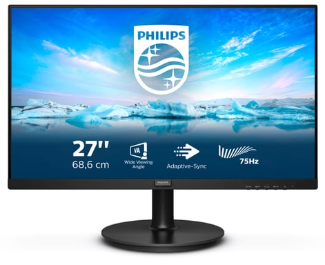 Philips V Line 272V8LA/00 écran plat de PC 68,6 cm (27'') 1920 x 1080 pixels Full HD LED Noir