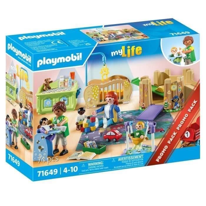 Playmobil My Life Assistante maternelle et bébés - vue 2