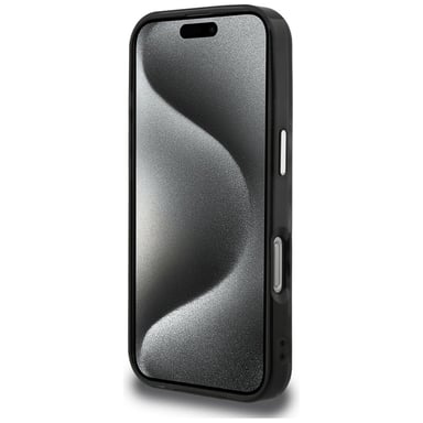 Cover Karl Lagerfeld IML Choupette Head Logo MagSafe per iPhone 16 Pro Max, nera