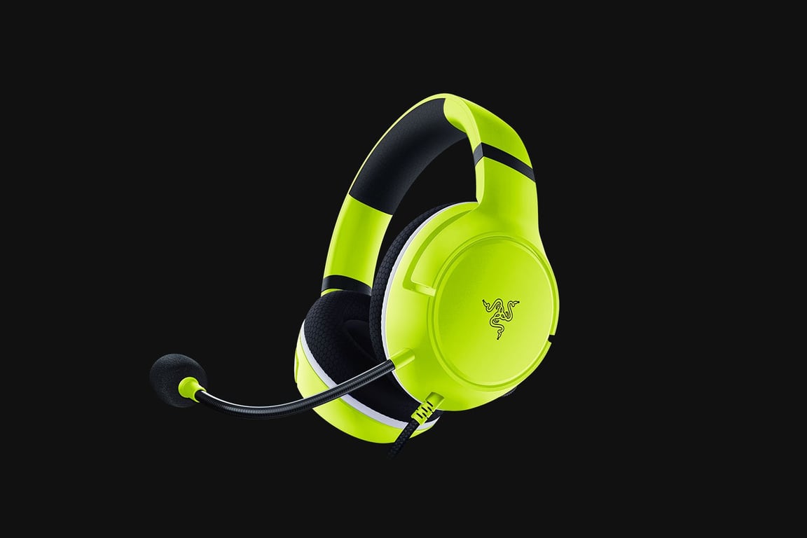 Razer Essential Duo Bundle Casque Avec fil Arceau Jouer Socle de chargement Jaune