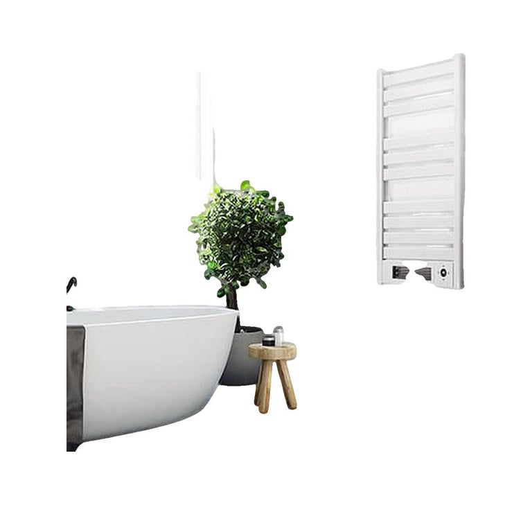 Cecotec Sèche Serviettes Électrique Avec Radiateur Ready Warm 9770 Ceramic Towel. Chauffage Céramique Inclus Écran Led Télécommande Minuteur Réglage De La Température Thérmostat - vue 2
