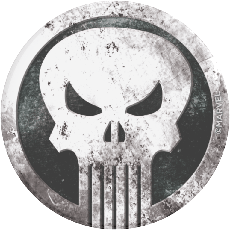 PopSockets Grip Punisher Icon black/white