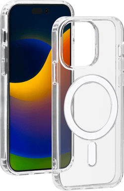 Coque Compatible MagSafe Hybride Transparente pour iPhone 15 Pro Max Bigben