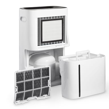 Clean Air Optima - Déshumidificateur et purificateur d'air CA-708 Smart - espaces jusqu'à 90m² / 225m³