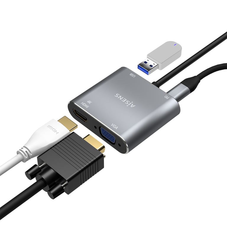 AISENS A109 0626 adaptateur graphique USB 3860 x 2160 pixels Neuf - vue 3