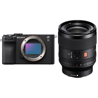 Appareil photo hybride Sony A7C II Noir + FE 35mm f/1.4 GM + Ebook ''20 astuces pour des images qui claquent''