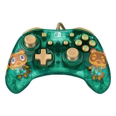 Rock Candy: Timmy Tommy Breezy Blue Vert, Translucide USB Manette de jeu Analogique/Numérique Nintendo Switch, Nintendo Switch Lite, Nintendo Switch OLED