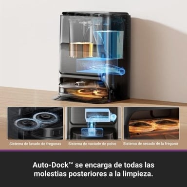 Robot Aspirapolvere e Lavapavimenti Eureka J12 Ultra con Navigazione AI 3D e Svuotamento Automatico