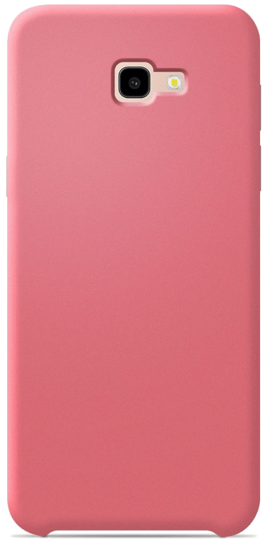 Coque silicone unie compatible Soft Touch Saumon Samsung Galaxy J4 Plus 2018