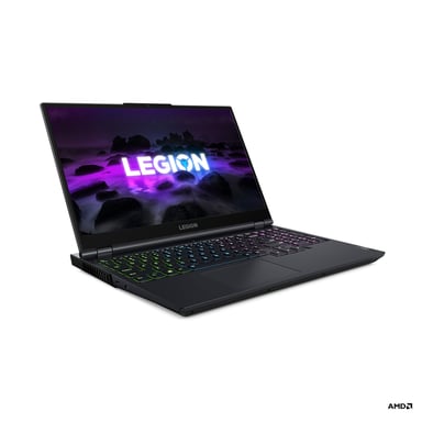 Lenovo Legion 5 5600H Ordinateur portable 39,6 cm (15.6'') Full HD AMD Ryzen™ 5 16 Go DDR4-SDRAM 512 Go SSD NVIDIA GeForce RTX 3070 Wi-Fi 6 (802.11ax) Noir, Bleu