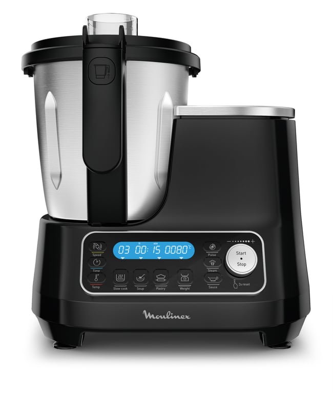 Robot Cuiseur Moulinex ClickChef HF456810 – 1400W, 3,6L, 32 Fonctions - vue 2