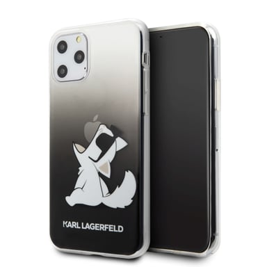 Funda Karl Lagerfeld para iPhone 11 Pro negra Choupette Fun