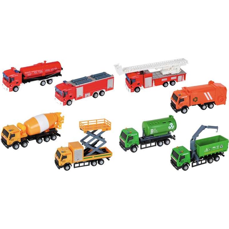 Assortiment de camions die cast MONDO MOTORS TRUCK 1:64 24 pièces Neuf - vue 2