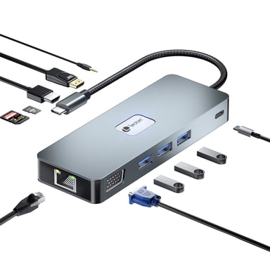 Leotec Docking Station 11 en 1 Plus
