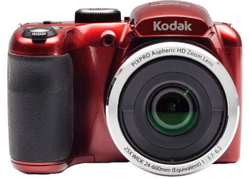 Kodak AZ252 1/2.3'' Cámara puente 16,44 MP CCD 4608 x 3456 Pixeles Rojo