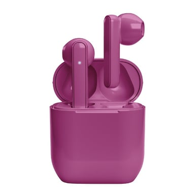 SBS Nubox Casque True Wireless Stereo (TWS) Ecouteurs Appels/Musique USB Type-C Bluetooth Violet