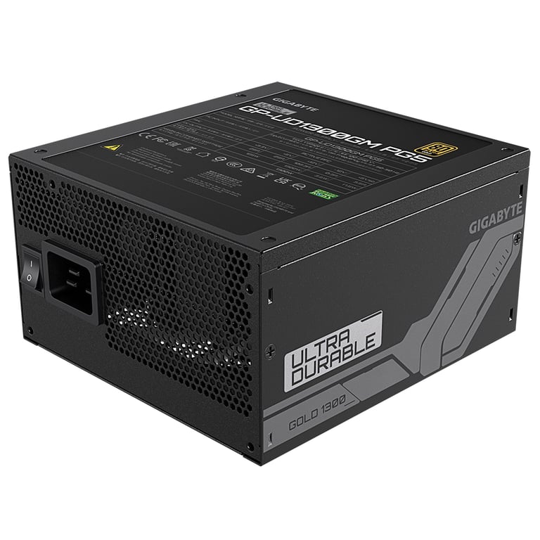 Gigabyte Zasilacz Gigabyte UD1300GM PG5 ATX 3.0 GP UD1300GM PG5 Alimentation PC - vue 5
