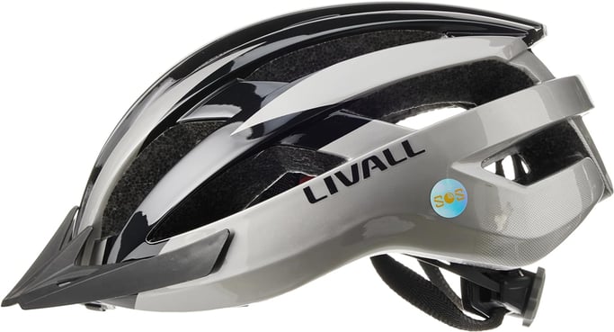 Casque vélo connecté LIVALL - MT1 Neo noir et gris - Taille L