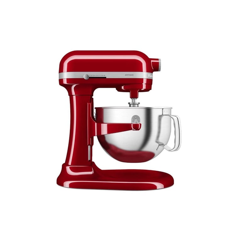 Robot pâtissier 5KSM60SPXEER 375w KitchenAid, Rouge Empire - Neuf