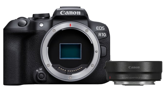 Appareil Photo Canon EOS R10+ EF- R  MILC 24,2 MP CMOS 6000 x 4000 pixels, Noir