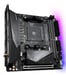 GIGABYTE B550I AORUS PRO AX Placa base - Procesadores AMD Ryzen 5000, VRM de 8 fases, hasta 5300 MHz DDR4, 1xPCIe 4.0 + 1xPCIe 3.0 M.2, Wi-Fi 6E, LAN 2.5GbE, USB 3.2 Gen 2