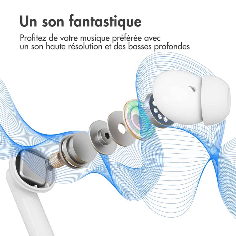 imoshion Aura Pro Écouteurs intra auriculaires sans fil Réduction active du bruit ANC Neuf - vue 6