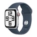 Watch SE 2 GPS + Cellular, 40mm caja de aluminio con hebilla de goma, Azul