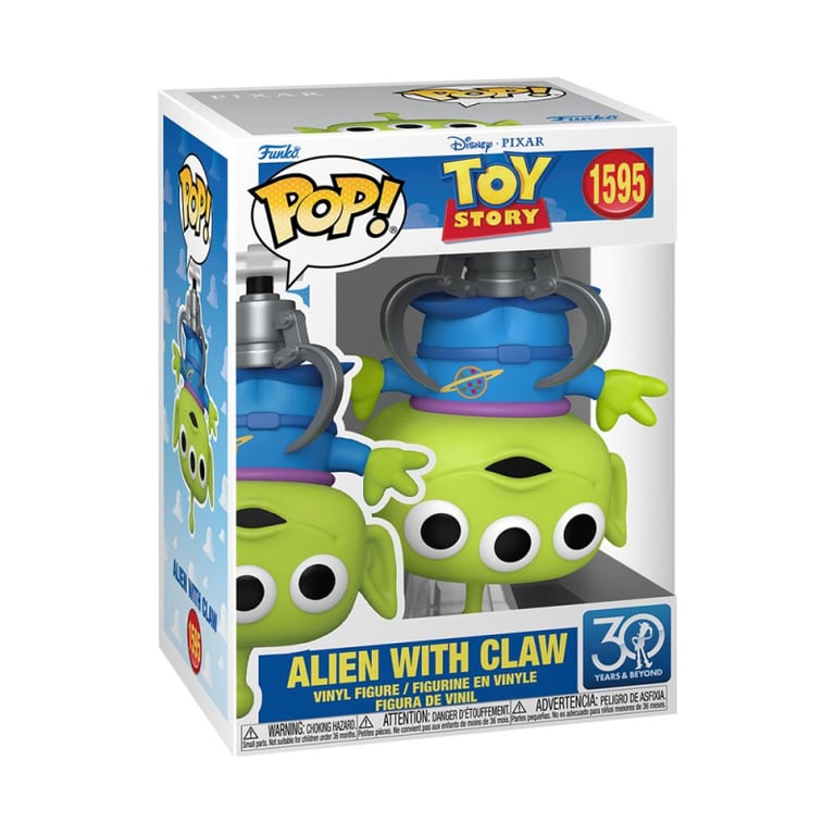 Figurine Funko Pop Disney Toy Story 30th Alien with claw - vue 8