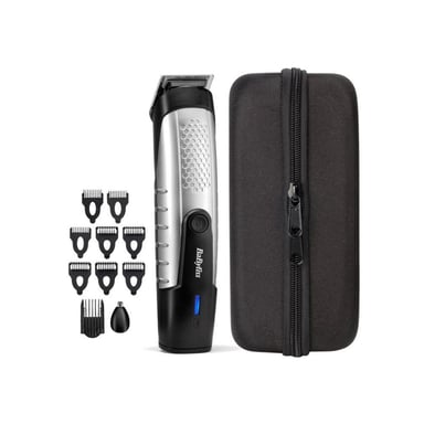 Tondeuse barbe Babyliss P1358E Lithium Power étanche lames acier inox 80 min 3 h 14 hauteurs Noir