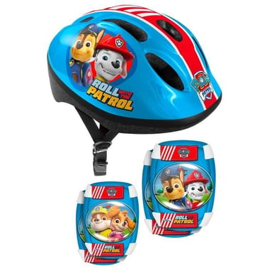 Juego de casco y coderas/rodilleras - 50/56 cm - PAT PATROUILLE - PA450507