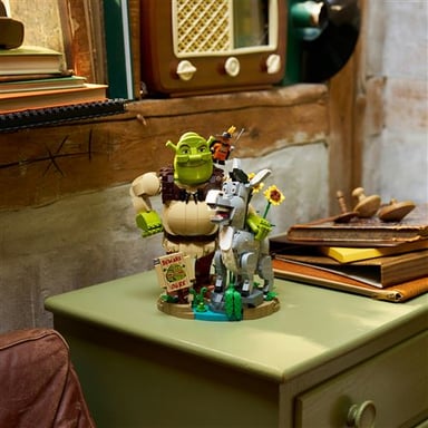 LEGO B 2026 72423 Shrek, Ciuchino e Gatto con gli Stivali, 1403 pezzi