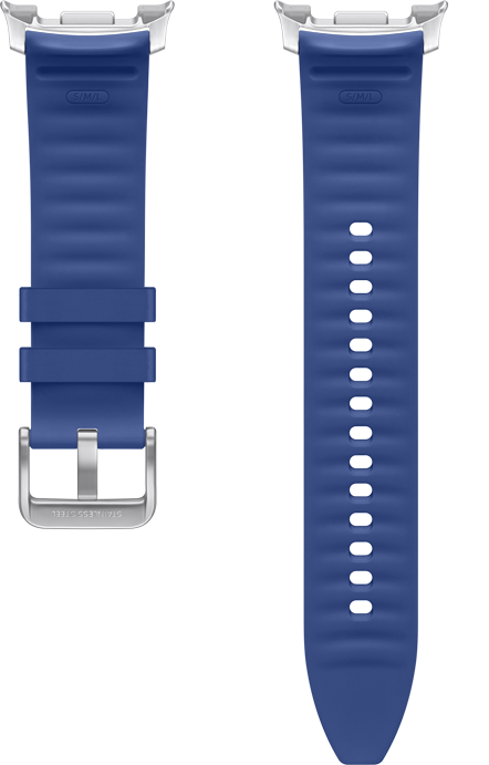 Samsung Original Bracelet Cuir Hybrid Vegan pour Galaxy Watch 8 4044 mm / Classic 46 mm / / Neuf - vue 4