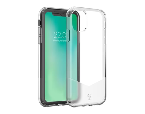 iPhone XR / 11 PURE Custodia rinforzata trasparente Garanzia a vita Custodia Force