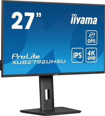 iiyama ProLite XUB2792UHSU-B6 68,6 cm (27'') 3840 x 2160 pixel 4K Ultra HD LED Monitor PC a schermo piatto Nero