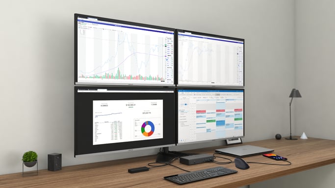 i-tec USB-C Quattro Display Docking Station con Power Delivery 85 W
