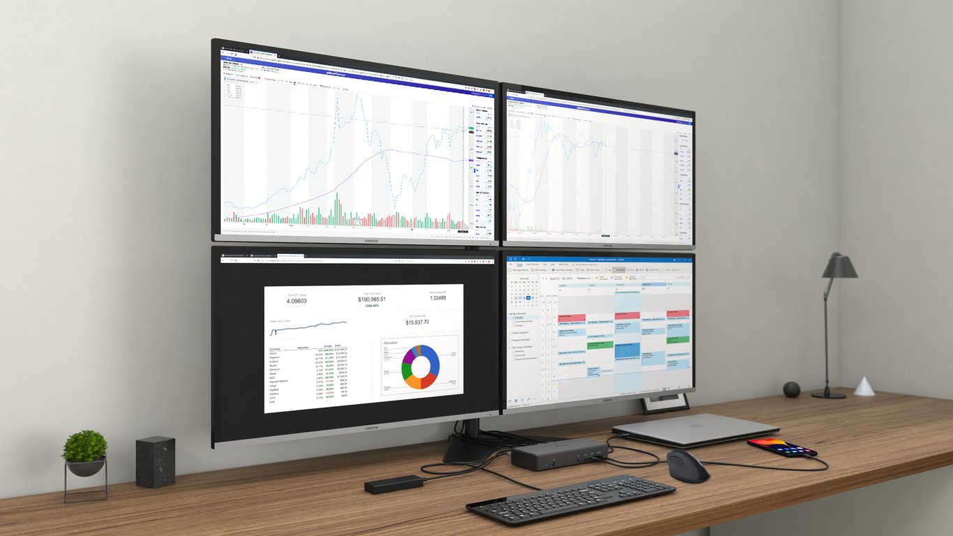 i-tec USB-C Quattro Display Docking Station with Power Delivery 85 W - Neuf