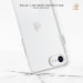Carcasa híbrida invisible para Apple iPhone 6/6s/7/8/SE 2020/SE 2022, Transparente