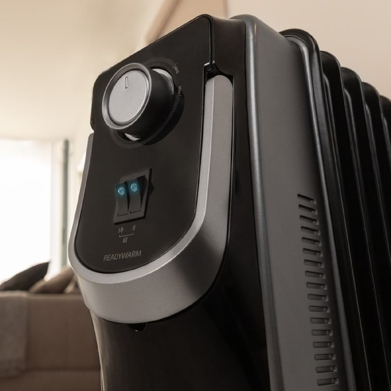 Radiateur Bain D'Huile Cecotec ReadyWarm 9000 Space 360º – 2000W, 9 Éléments, 22m² - vue 7