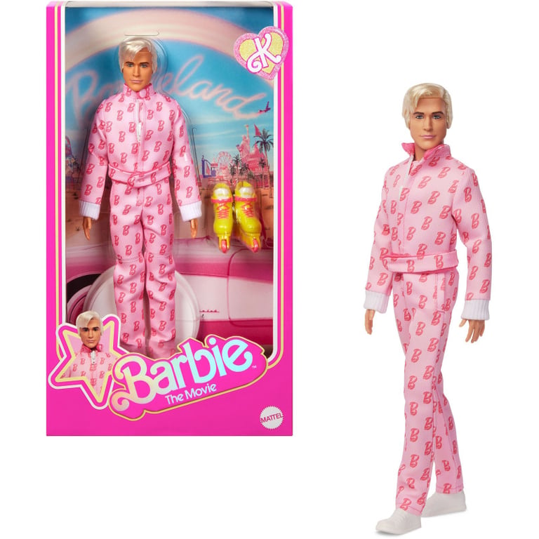 Poupée Barbie Ken JCP80 – Inspirée par le Film avec Combinaison Rose et Rollers - vue 2
