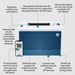 Stampante HP Color LaserJet Pro 4202dn