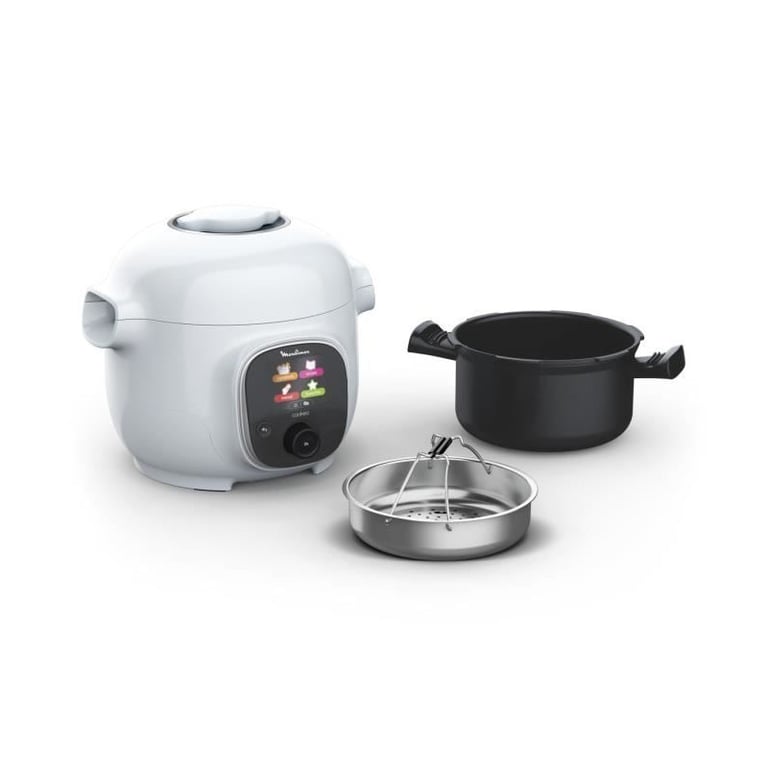 MOULINEX Cookeo Mini Multicuiseur intelligent haute pression, 3 L, 150 recettes intégrées, Intuitif, Application dédiée CE88 - Neuf