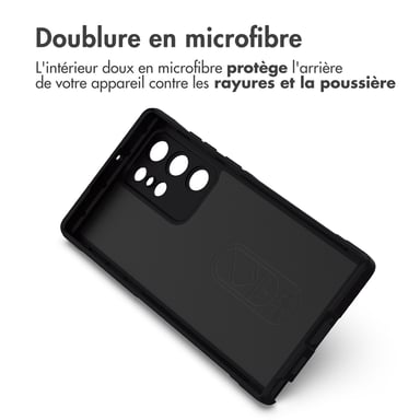 imoshion EasyGrip Backcover pour Samsung Galaxy S22 Ultra - Noir