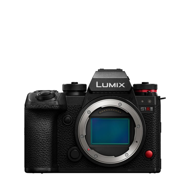 Panasonic Lumix S1RII Boîtier MILC 44,3 MP CMOS 16288 x 10848 pixels Noir - Neuf
