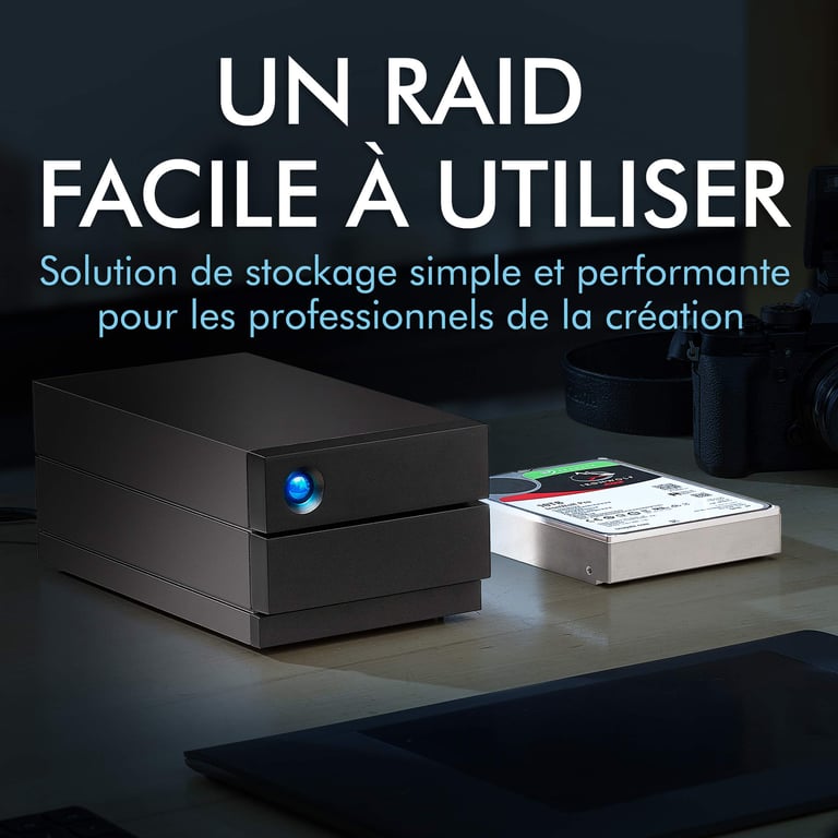 LaCie 2big RAID boîtier de disques 36 To Bureau Neuf - vue 3