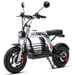 Trottinette électrique iScooter DX5 Pro avec rangement, batterie 52 V 20 Ah, pneus tout-terrain 17 pouces - Blanche
