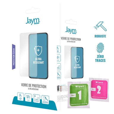 Jaym - Esencial película de vidrio templado Alta Resistencia 9H - para [ REDMI NOTE 14 4G / 5G ]