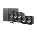 Home cinema 5.1 con subwoofer - INOVALLEY - Bluetooth - Funzione lettore DVD